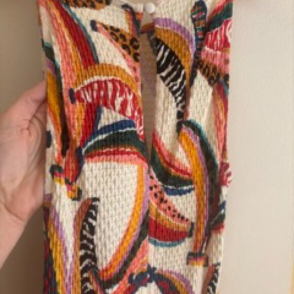 Farm Rio Banana Midi Dress NWT - Picture 6 of 9